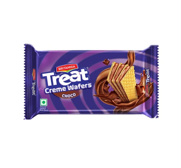 Britannia Treat Creme Wafers Chocolate - 33g